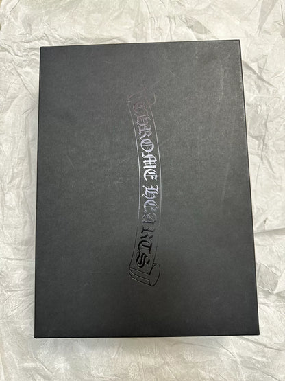 Chrome Hearts White Hotel Slippers