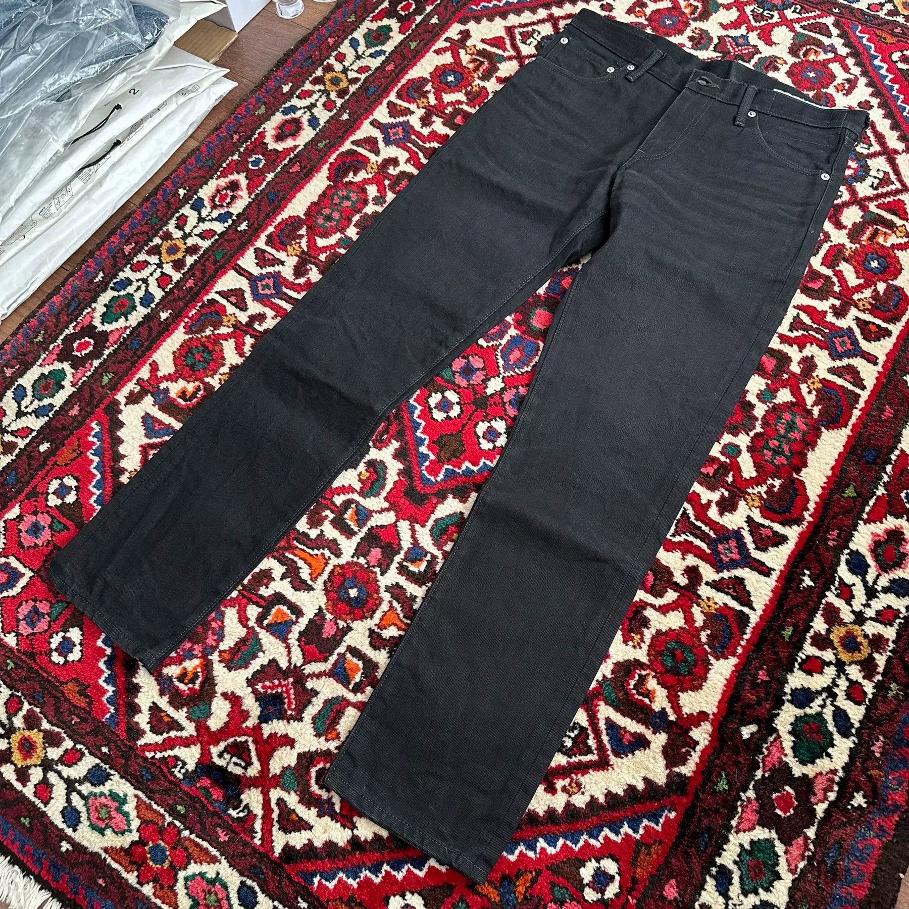 visvim 15aw 04R Black Jeans