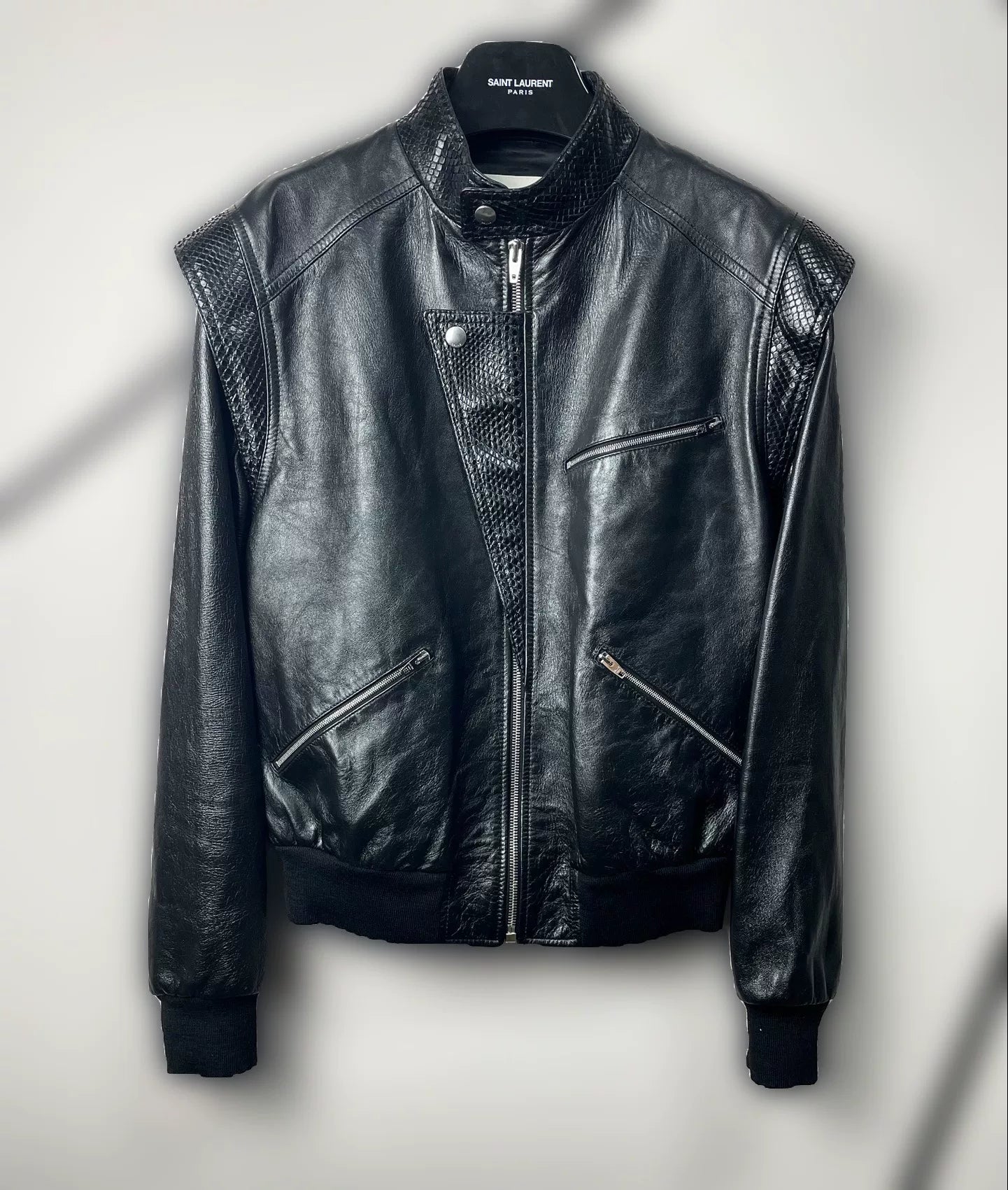 Celine Hedi Slimane Leather Jacket