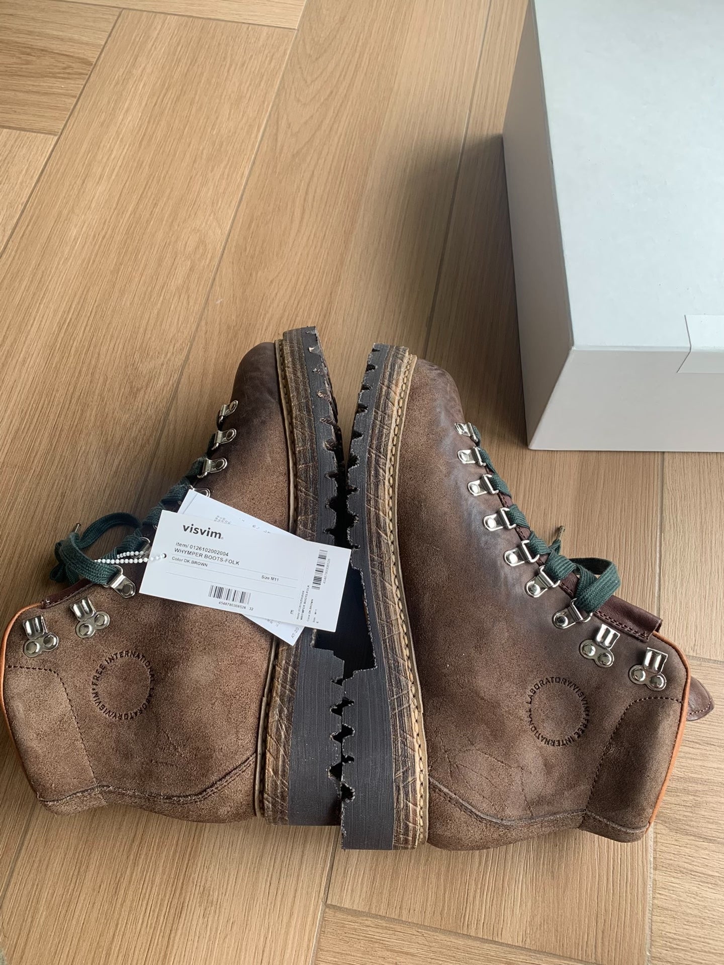 VISVIM WHYMPER BOOTS-FOLK