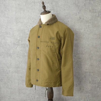 Buzz Rickson's N-1 Deck Jacket Alpaca