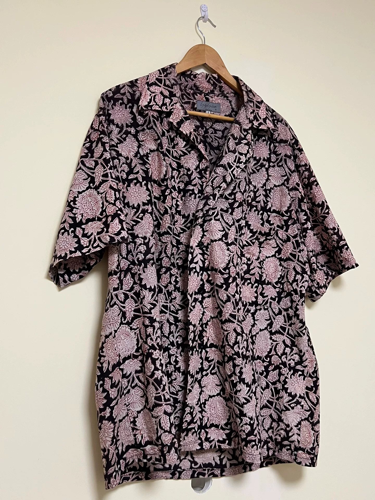 Yohji Yamamoto 22SS All-Over Floral Shirt