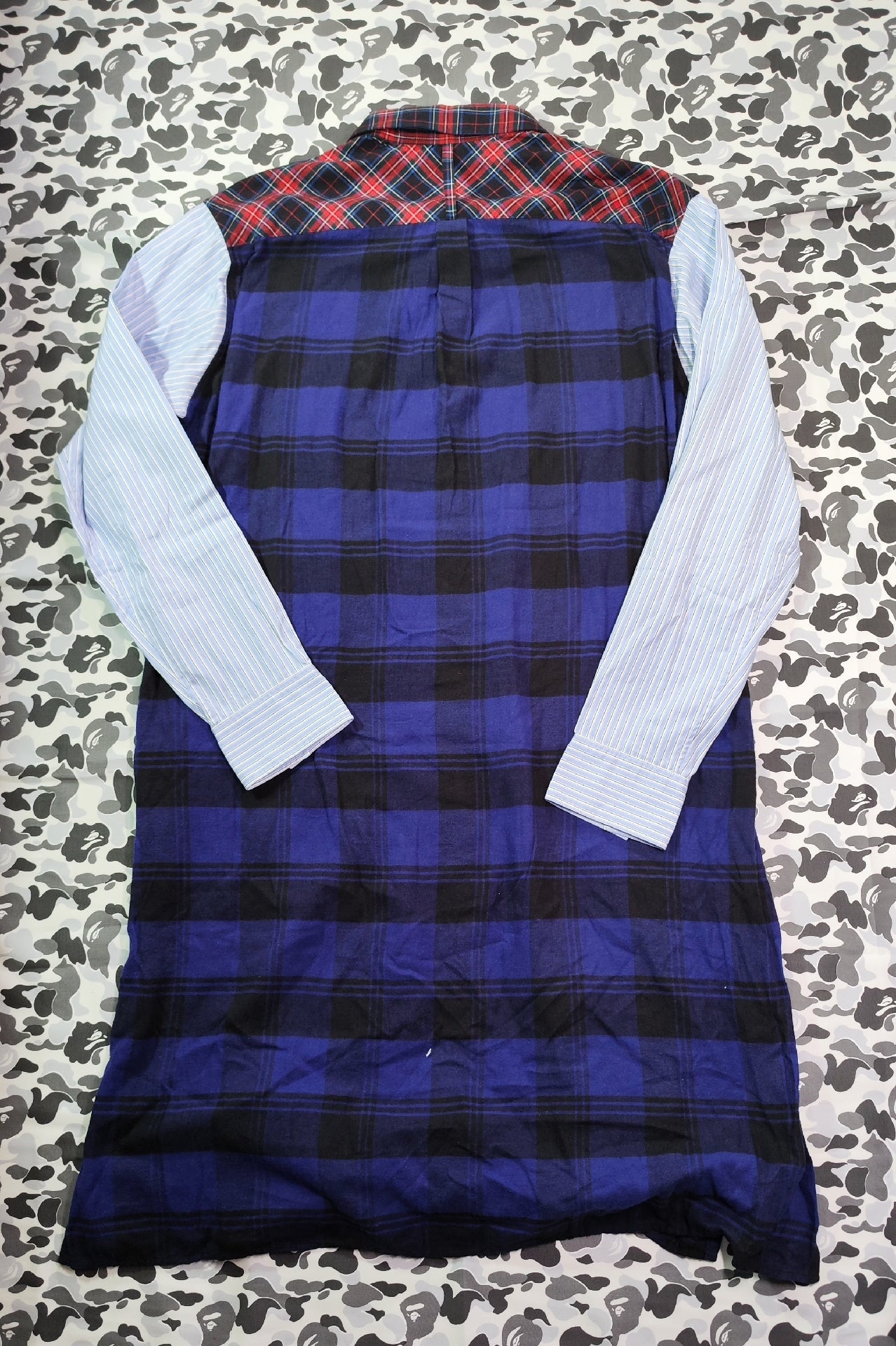 Yohji Yamamoto S'yte Check Long Shirt Sample