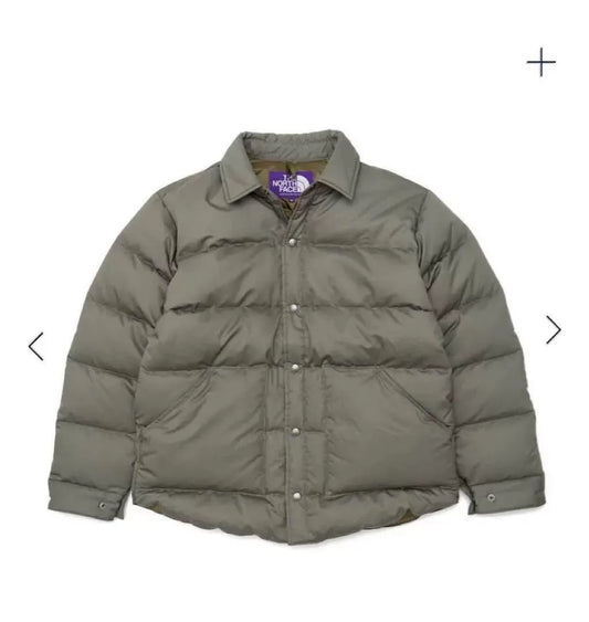 the north face purple down jacket