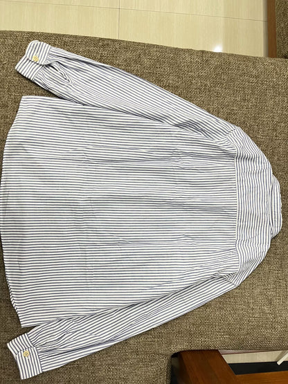 Kapital Striped Button-Up Shirt