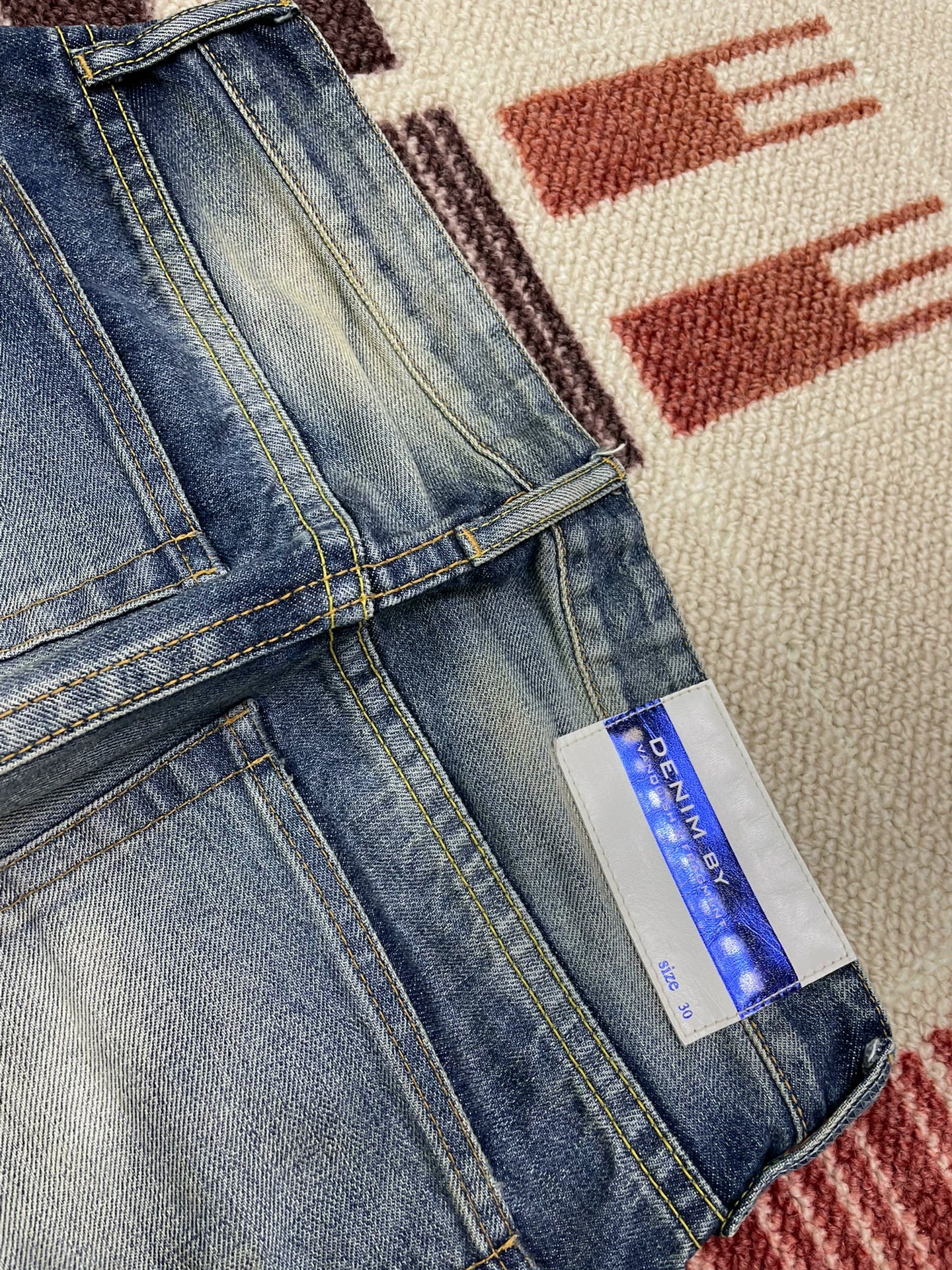 Vanquish & Fragment Distressed Denim Jeans
