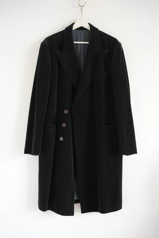 Jean Paul Gaultier Velvet Long Coat