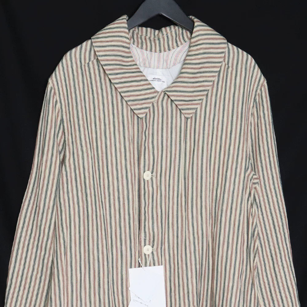 Visvim 20SS Grease Monkey Conoid Santome Linen Coat