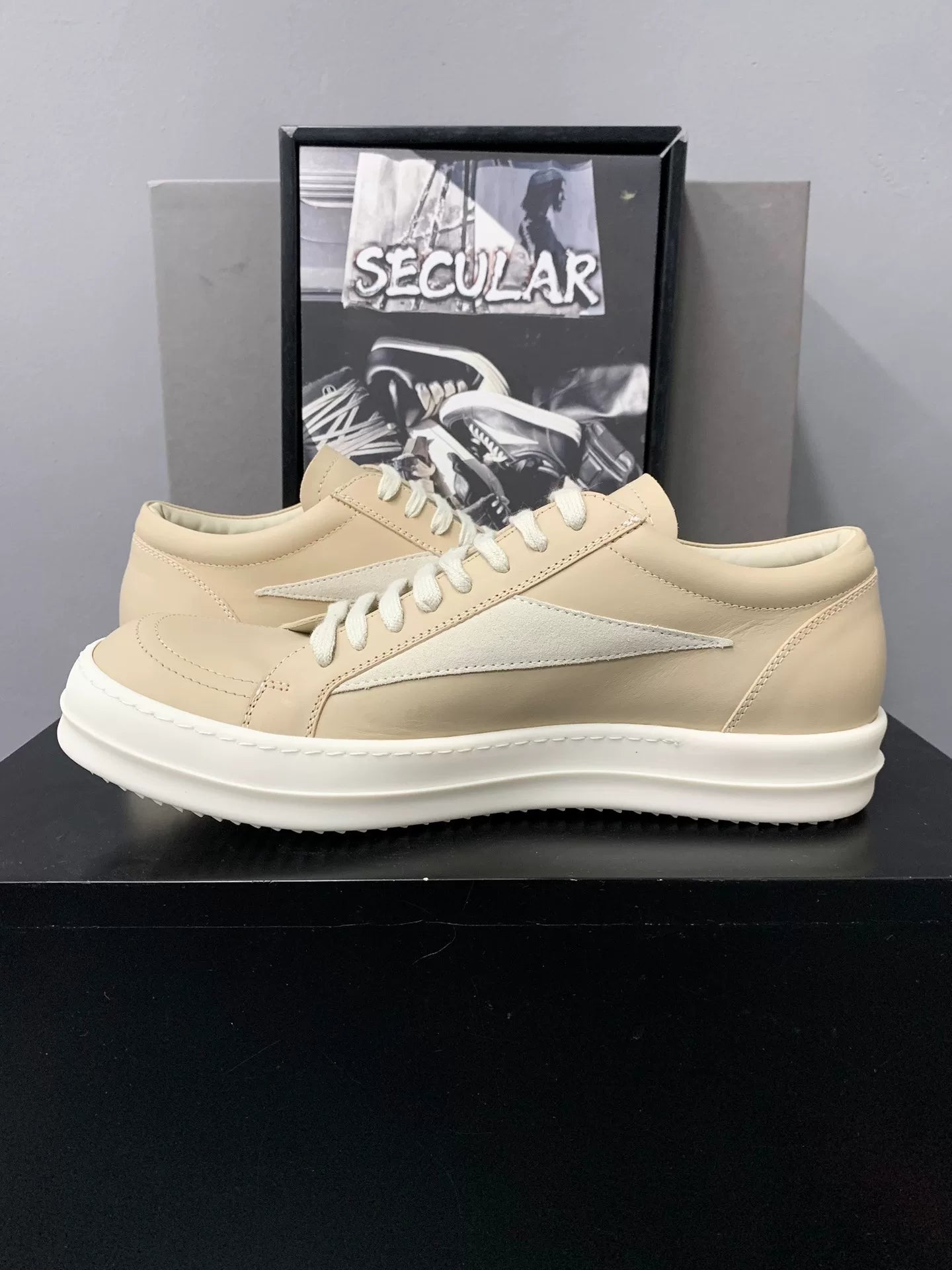 Rick Owens 25SS Vans-style Sneakers
