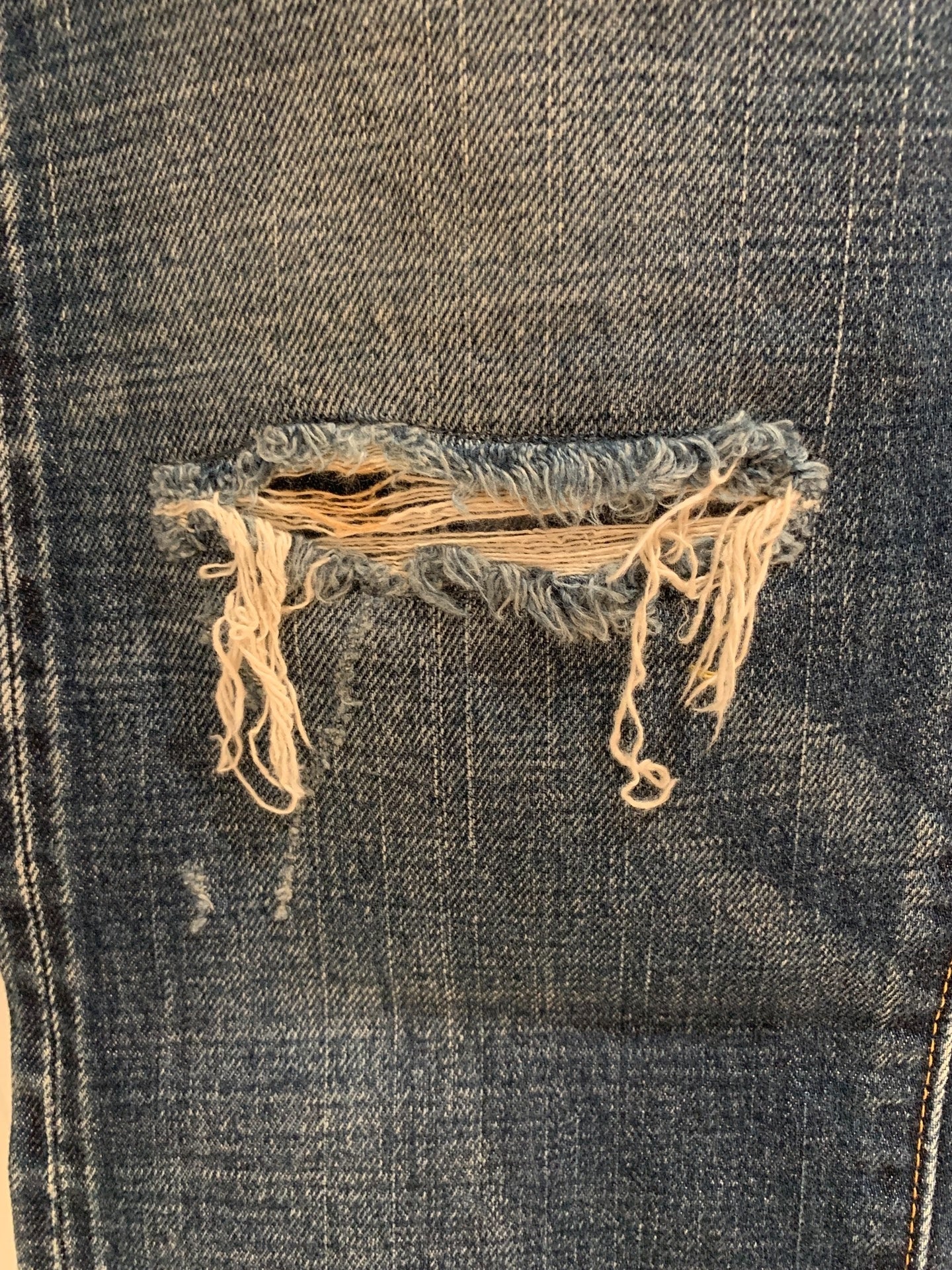 VISVIM SOCIAL SCULPTURE 10 DAMAGED-25 Jeans