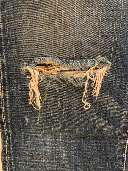 VISVIM SOCIAL SCULPTURE 10 DAMAGED-25 Jeans