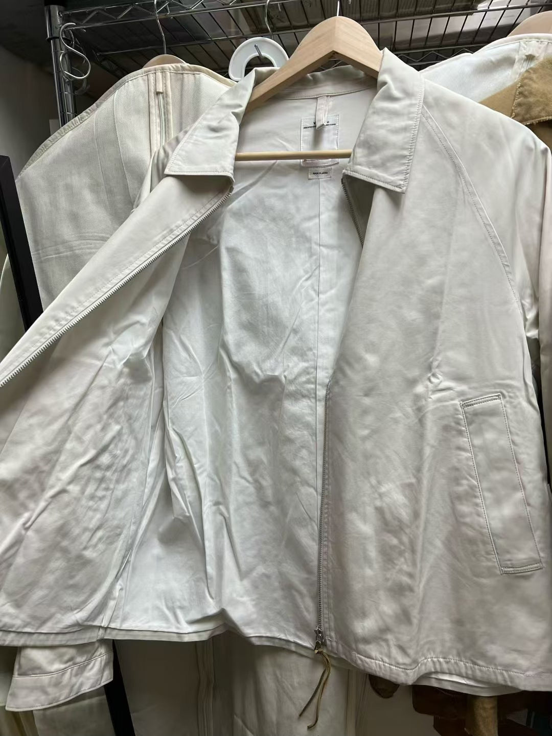 VISVIM PEYTON SWING TOP IVORY Size 2