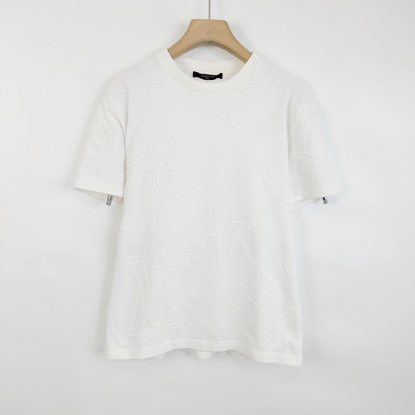 Louis Vuitton 2025 SS Embroidered Logo T-Shirt
