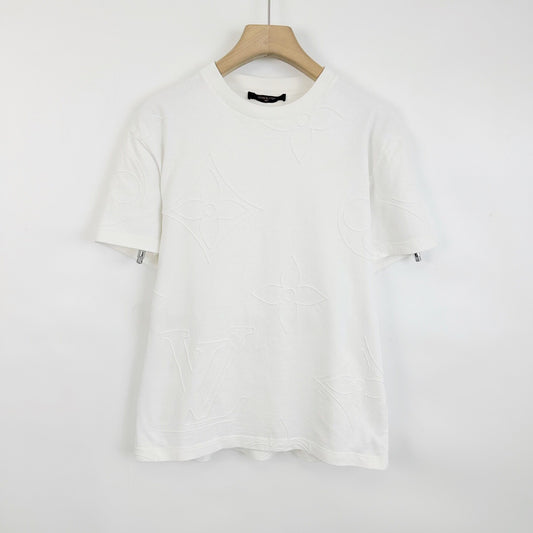 Louis Vuitton 2025 SS Embroidered Logo T-Shirt