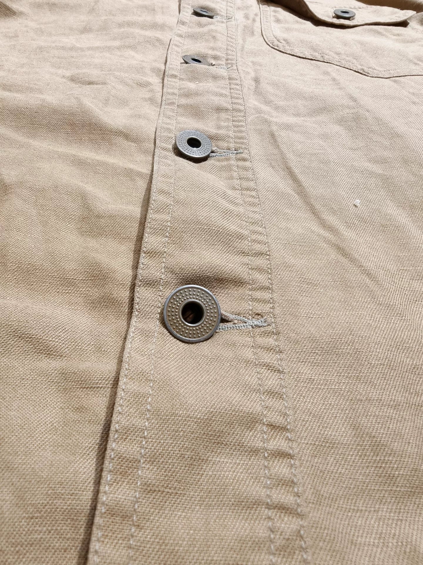 RRL Cotton Linen Miner Shirt Jacket
