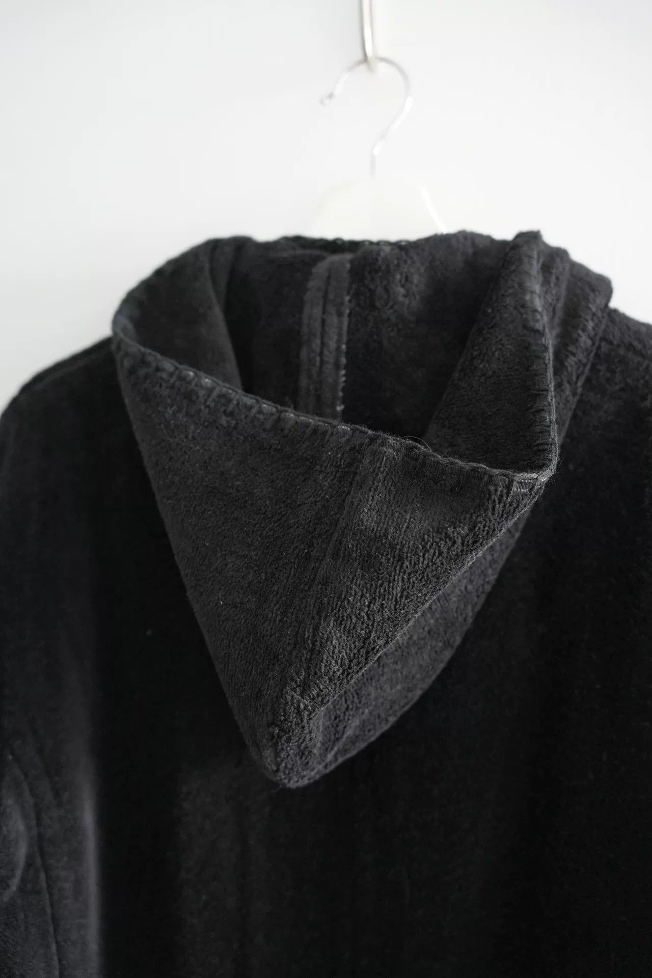 yohji yamamoto double-breasted oversized coat