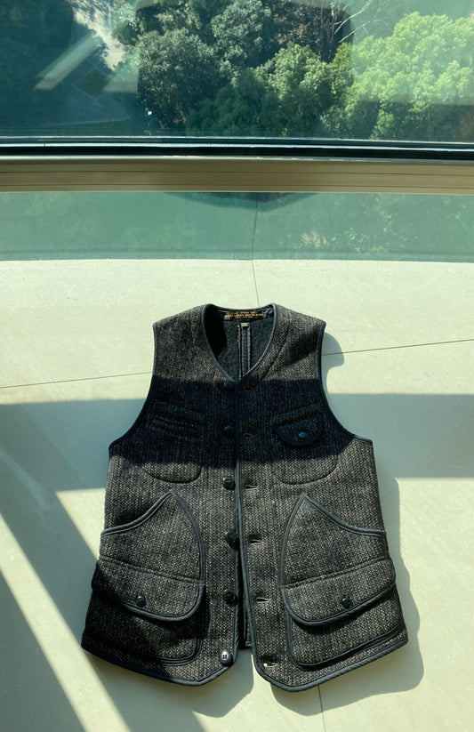 freewheelers vintage wool hunting vest size 36
