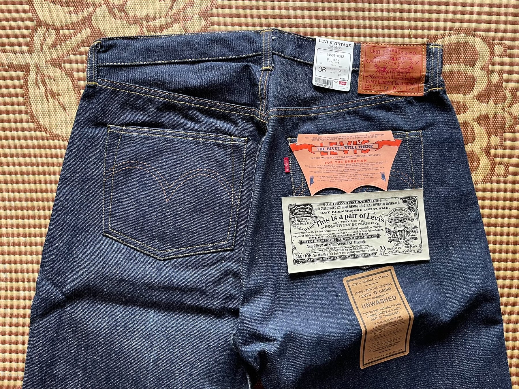 Levi's LVC 555 1944 WW2 Jeans