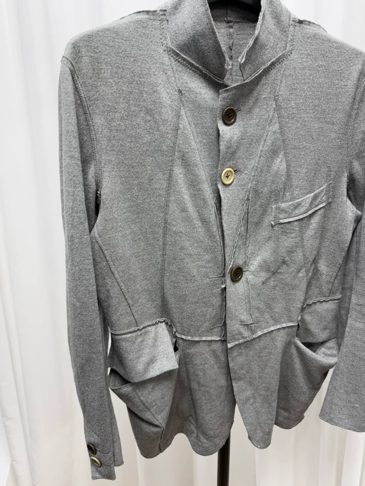 The Soloist Deconstructed Wool Blazer