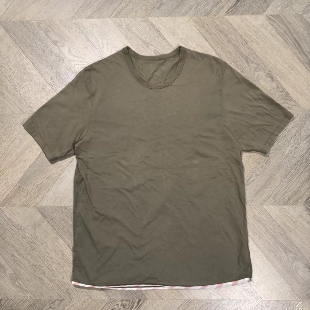 visvim olive green jumbo tee shirt