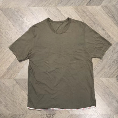 visvim olive green jumbo tee shirt