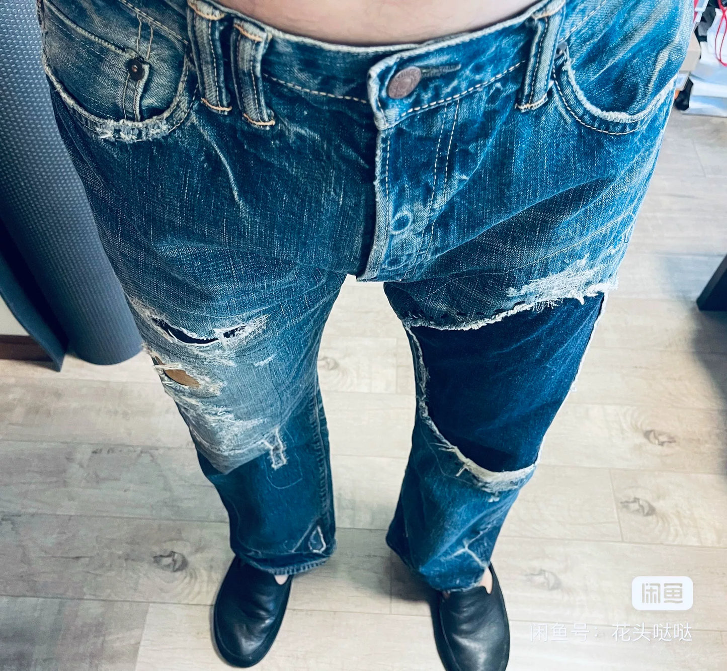 Double RL Anachronorm Indigo Washed Jeans