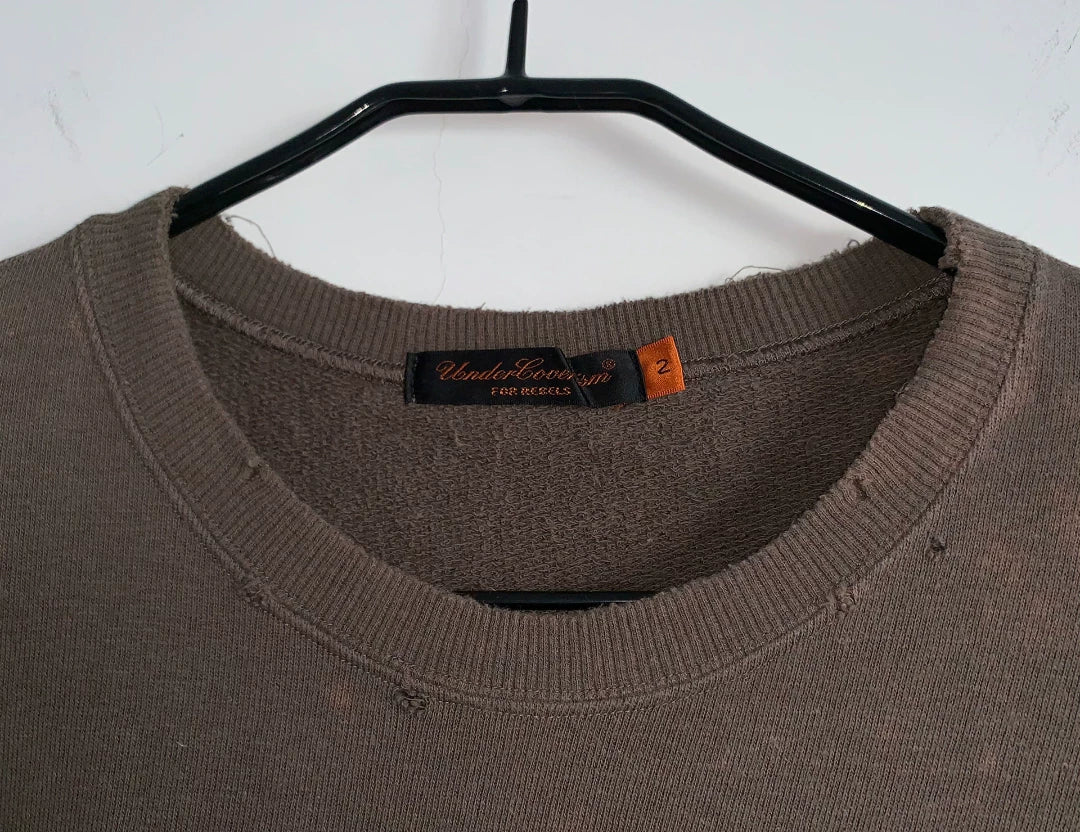 Undercover Distressed Long-Sleeve Hoodie