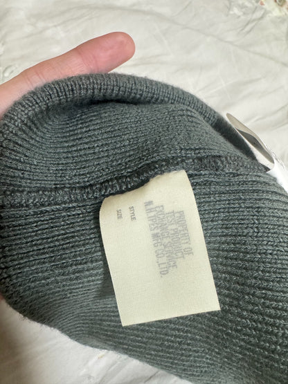 n.hoolywood 22AW Wool Blend Knit Beanie