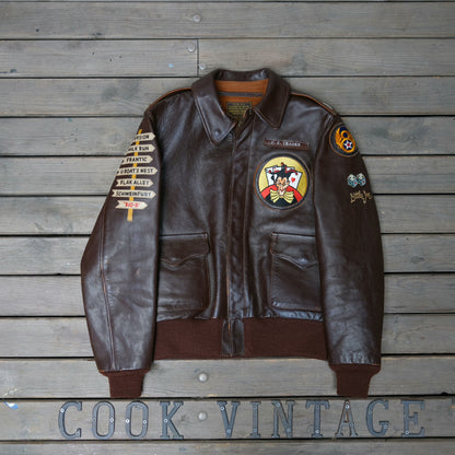 Real McCoy Horsehide A2 Flight Jacket