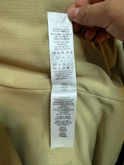 burberry teddy fleece jacket in medium