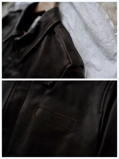 visvim Elmendorf Leather Jacket