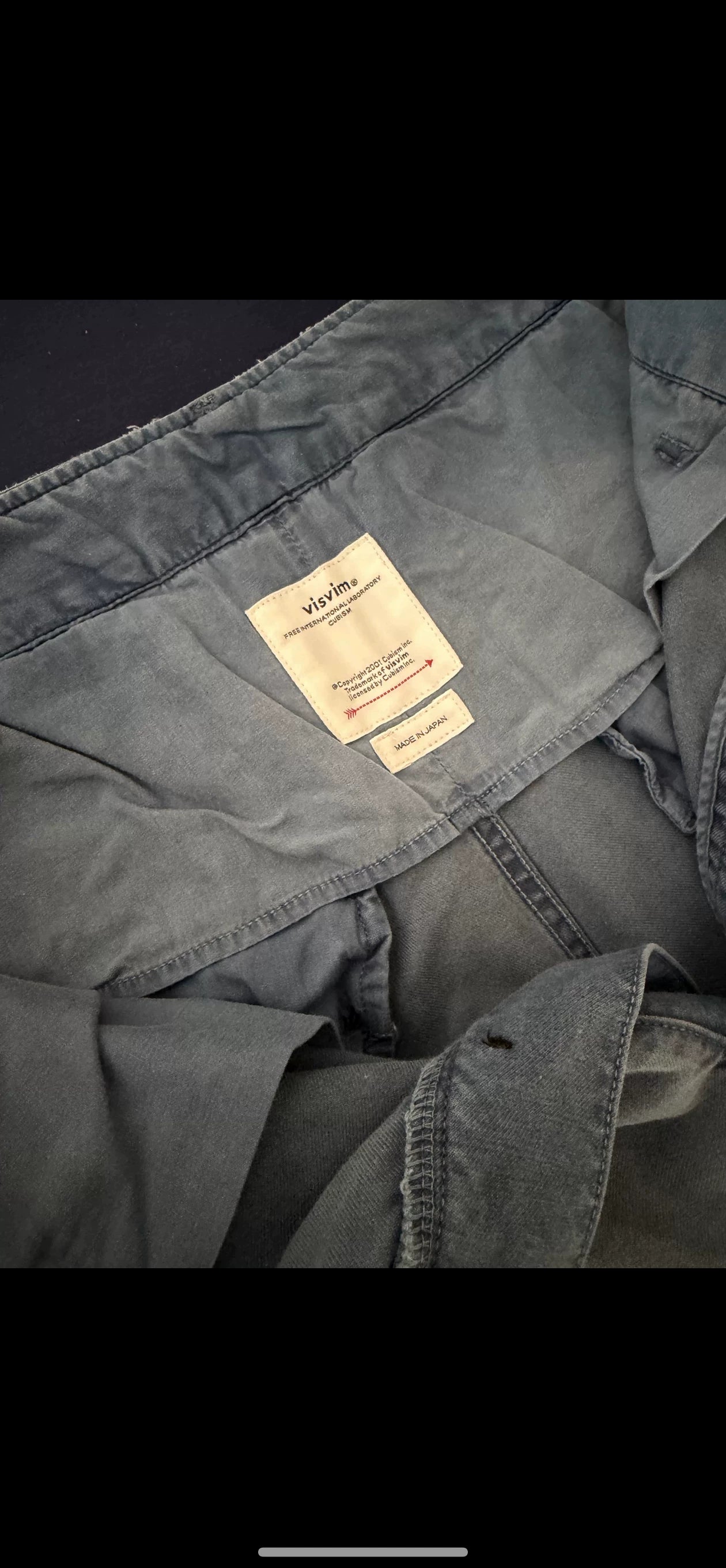 VISVIM EX WIDE CHINO PANTS CRASH 25SS