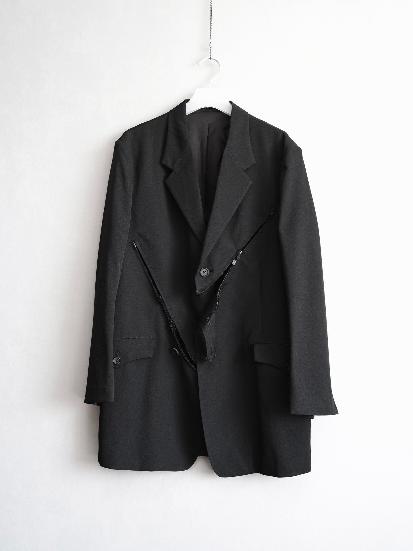 Yohji Yamamoto Deconstructed Zip Jacket