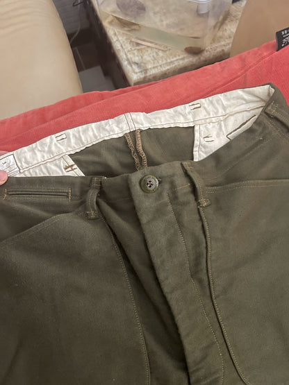 FREEWHEELERS Moleskin Pants Size 32-34