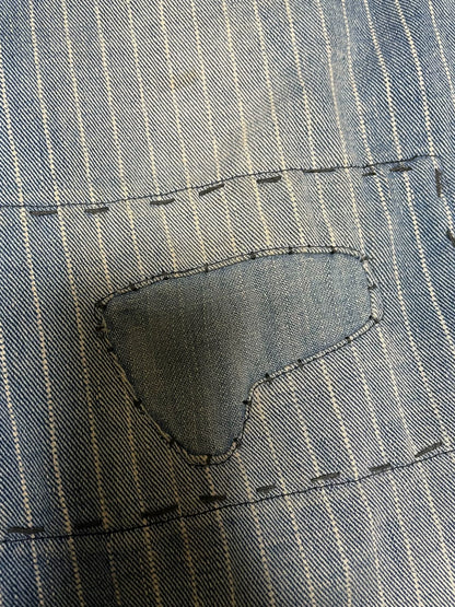 visvim carpenter pants dyed damaged wabash