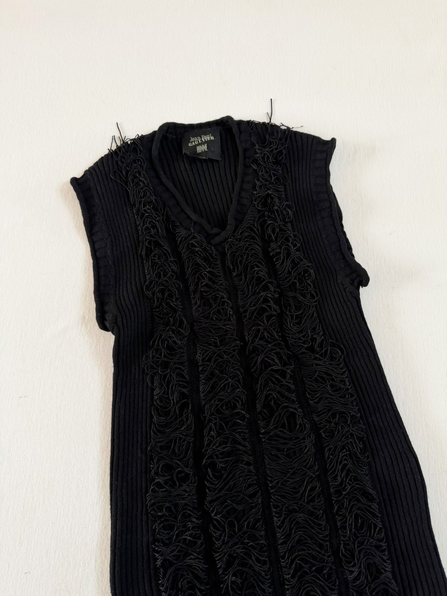 Jean Paul Gaultier Vintage Wool Sleeveless Vest