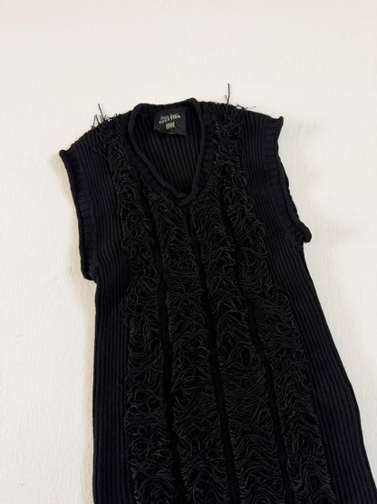 Jean Paul Gaultier Vintage Wool Sleeveless Vest