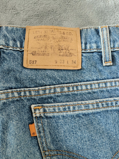 Vintage 80s Levi's 517 Jeans
