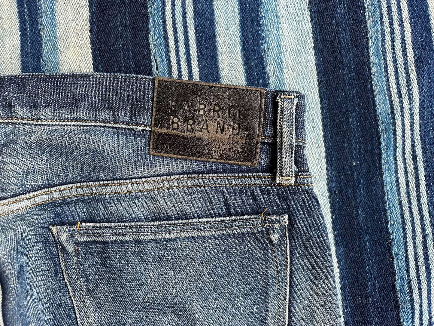 selvage denim pants by brand&co
