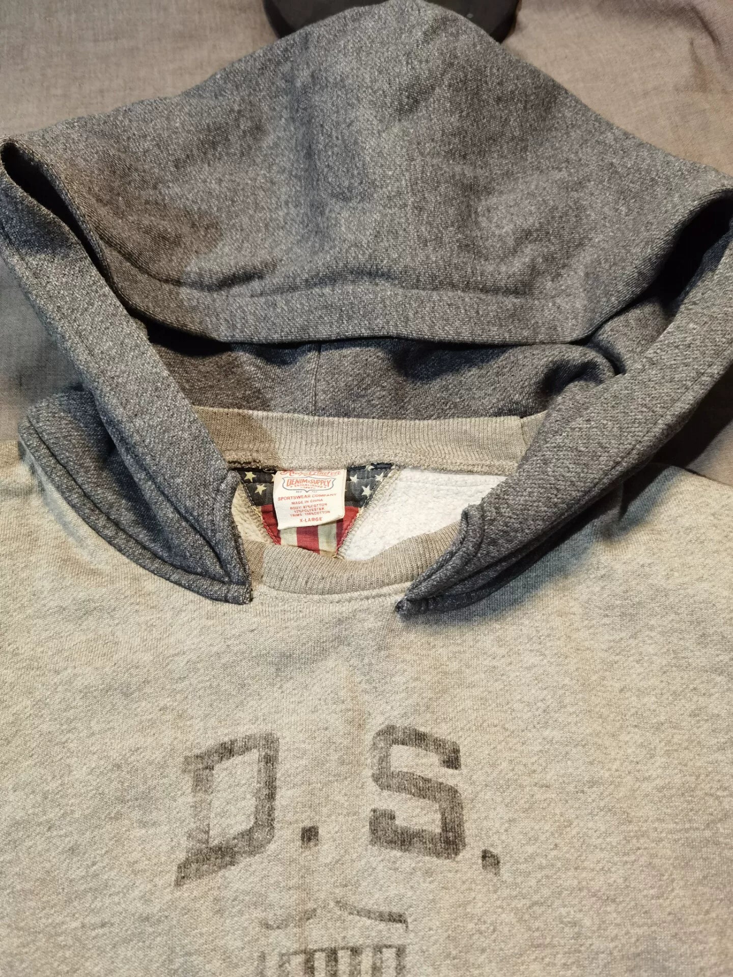 RRL RL Vintage Graphic Hoodie