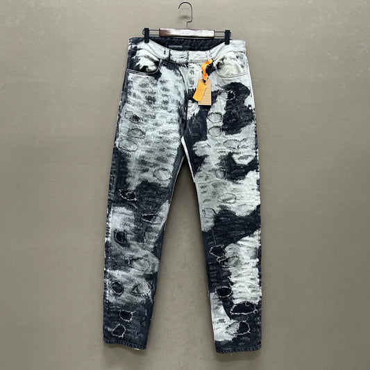 Givenchy Boro Distressed Denim Pants