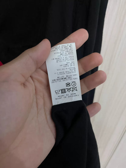 Yohji Yamamoto Red Black Collar Shirt