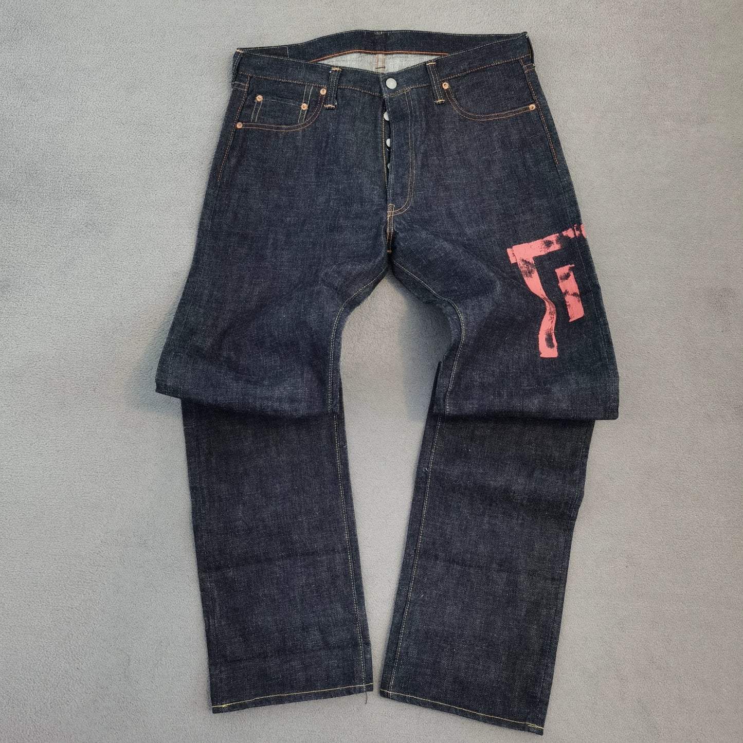 FULLCOUNT 1108fs Dark Blue Denim Jeans