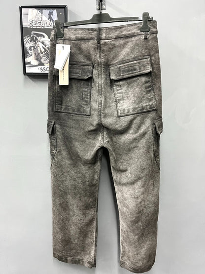 Rick Owens DRKSHDW Cargo Wide-Leg Pants