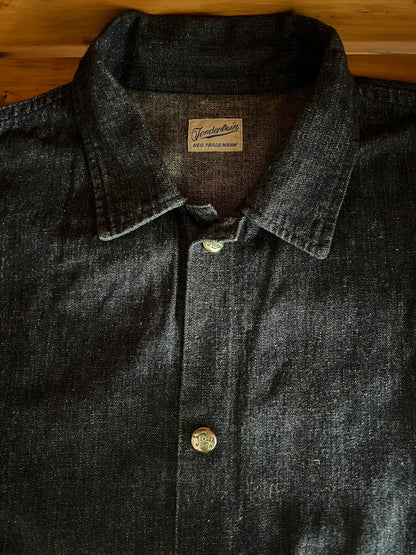 limited edition blue-dyed denim jacket