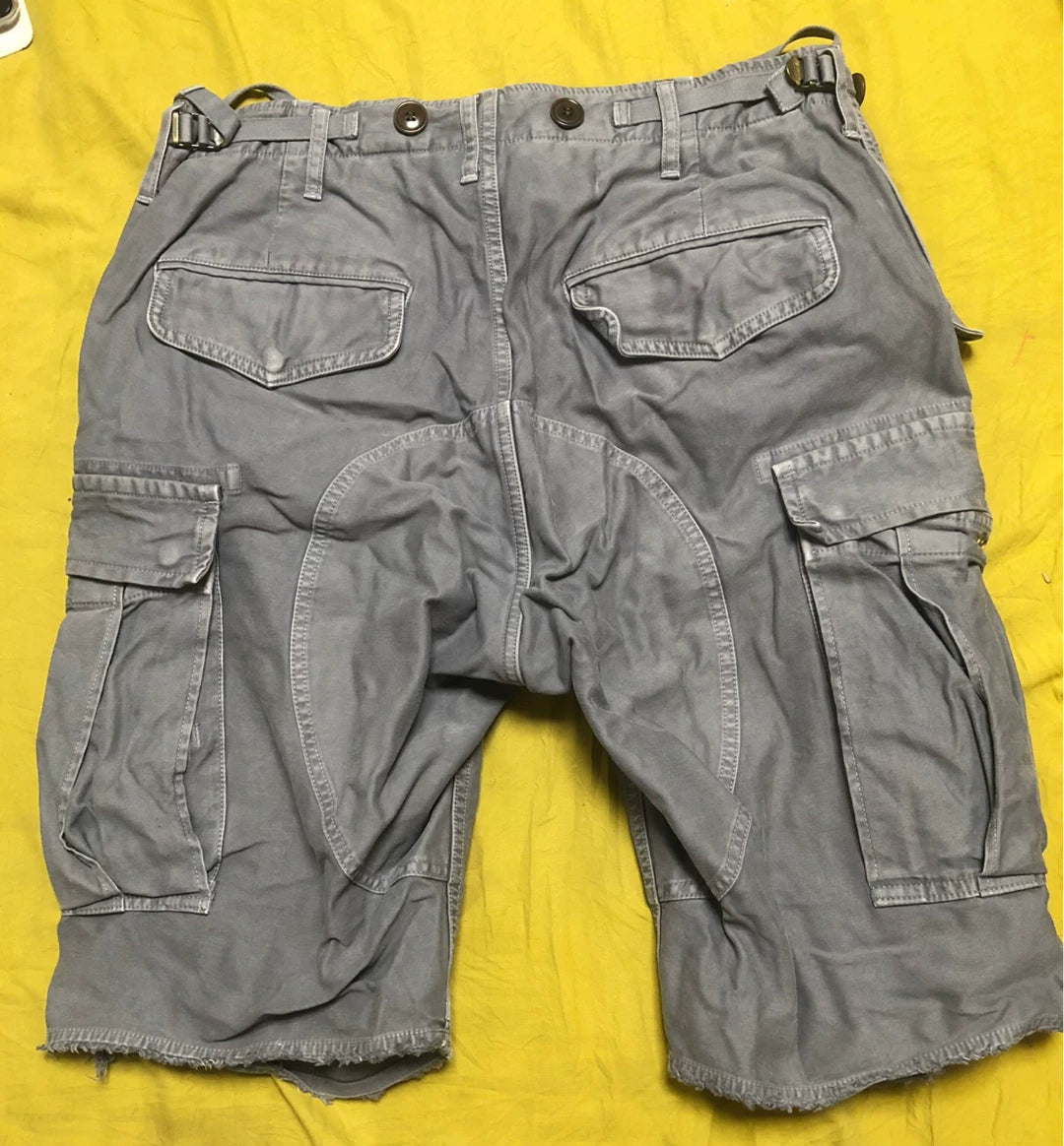 visvim Eiger Grey Cargo Shorts