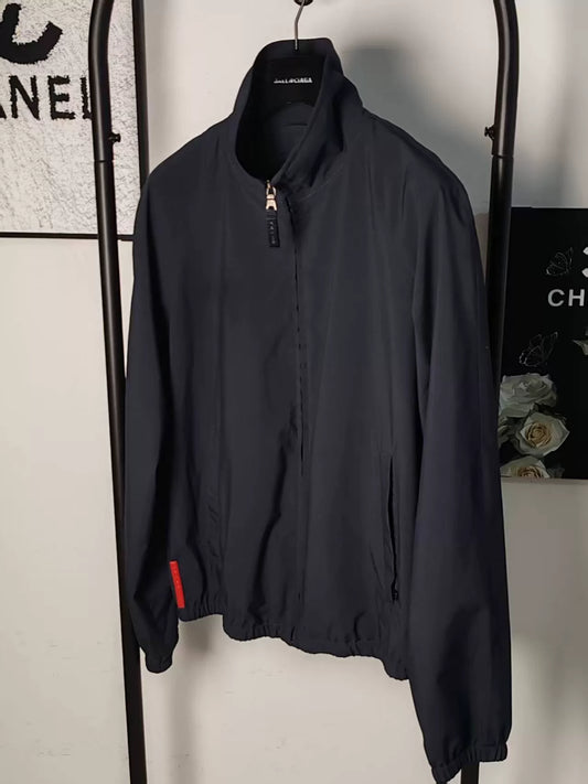 Prada Logo Hooded Jacket for Men