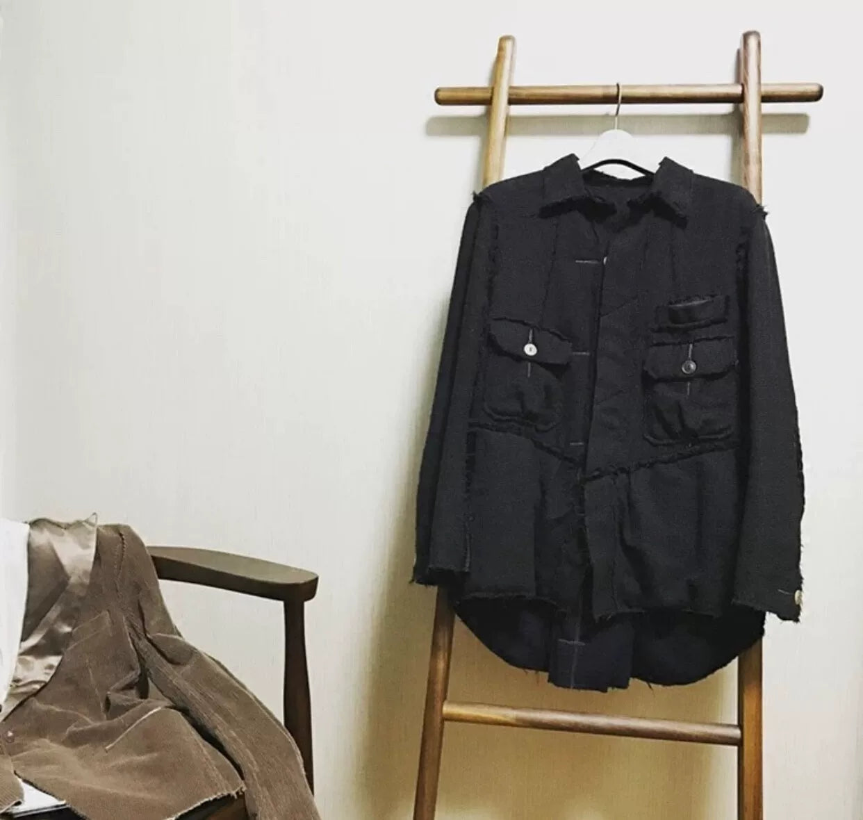 The Soloist Frayed Deconstructed Blazer
