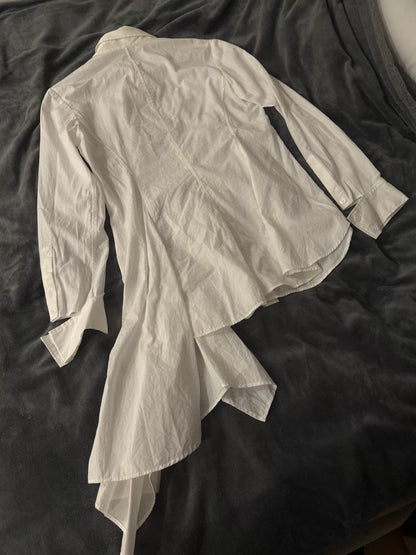 Yohji 23SS White Irregular Shirt