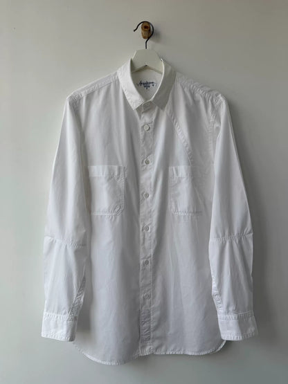 Yohji Yamamoto White Long Sleeve Shirt